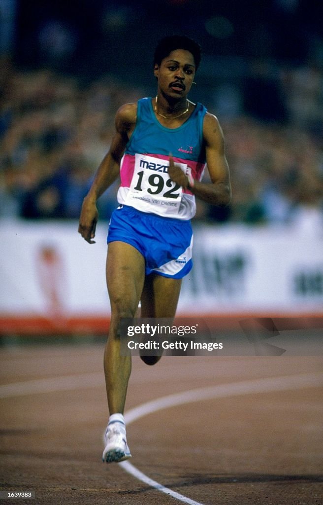 Darrell Robison Darrell Robinson of the USA running the 400m at the IAAF Mobil... News ...