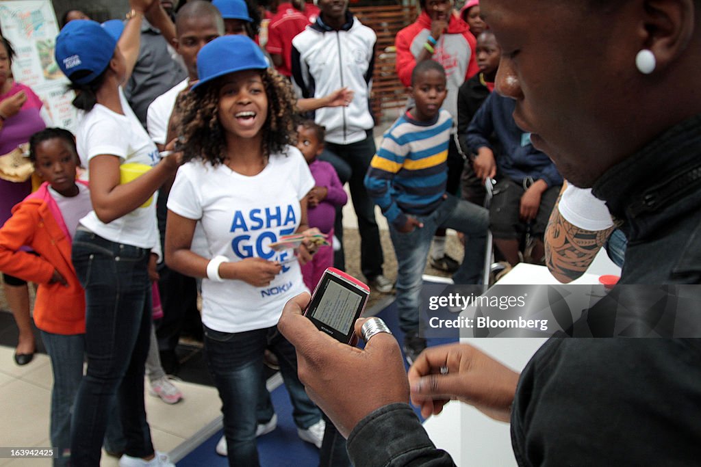 Nokia Oyj Mobile Phone Activation Day In The Township