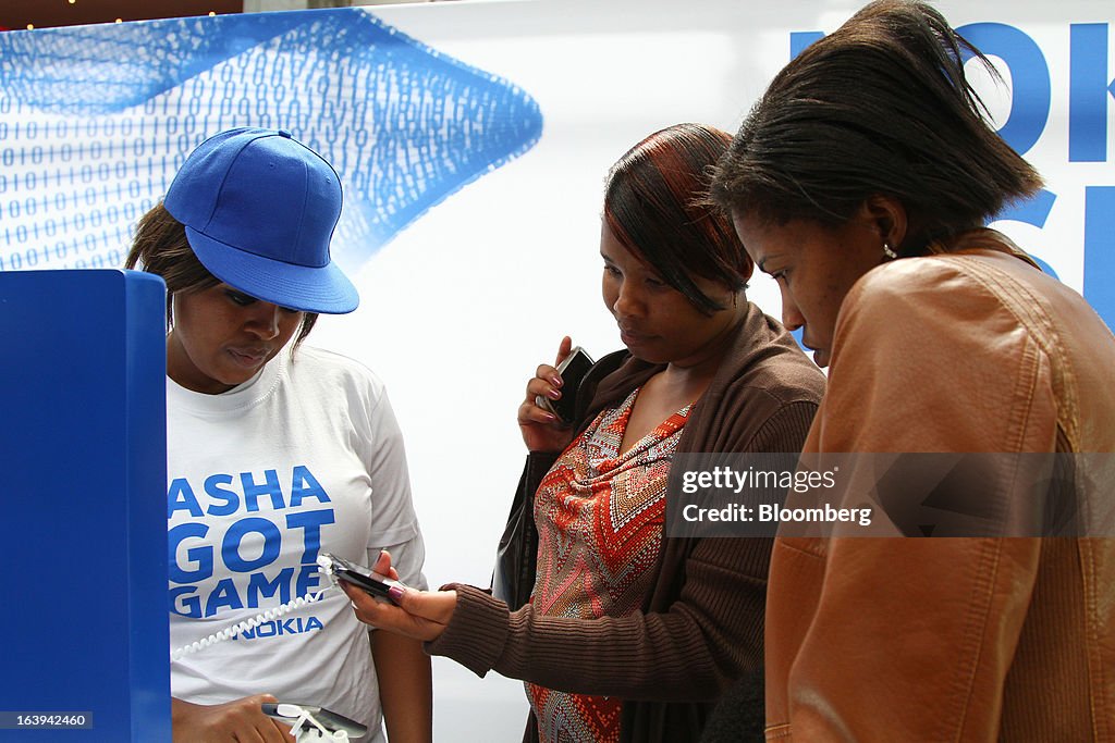 Nokia Oyj Mobile Phone Activation Day In The Township