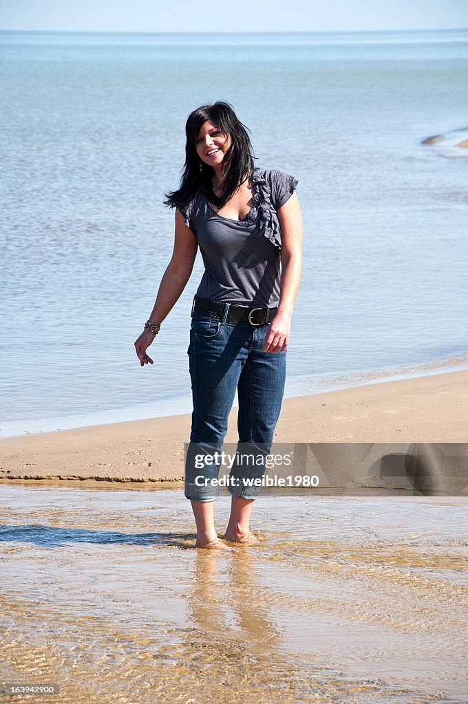 Girl on the beach