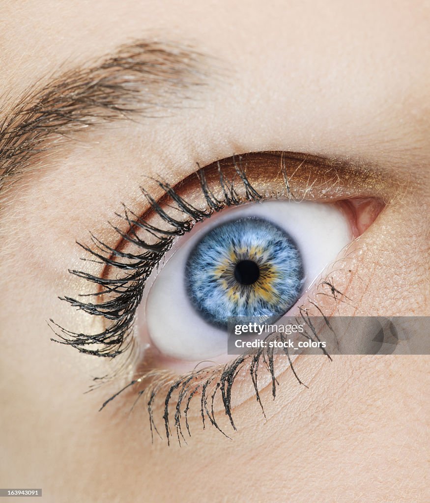 Blaue Auge