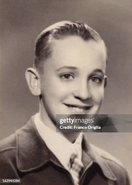 In this undated collect photograph courtesy of the Jesuit General Curia in Rome, a young Jorge Mario Bergoglio poses. The Argentinian Jorge Mario...