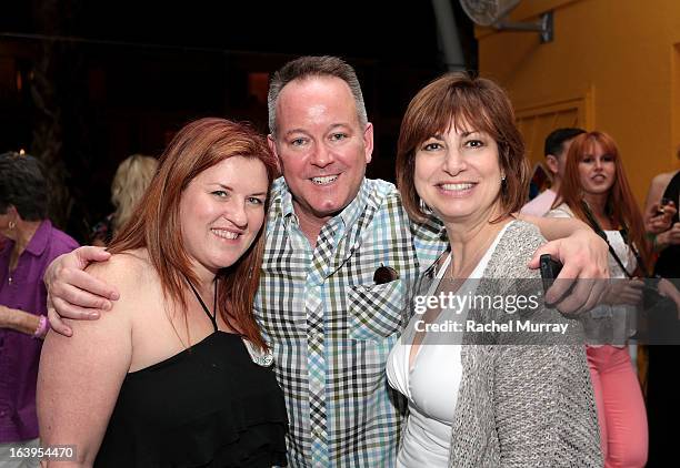 Amy Dodds, Patrick O'Keefe, and Kathy Cullin attend the Tequila Tasting during the Bash To Banish Bullying Benefiting It Gets Better, a Matrix Chairs...
