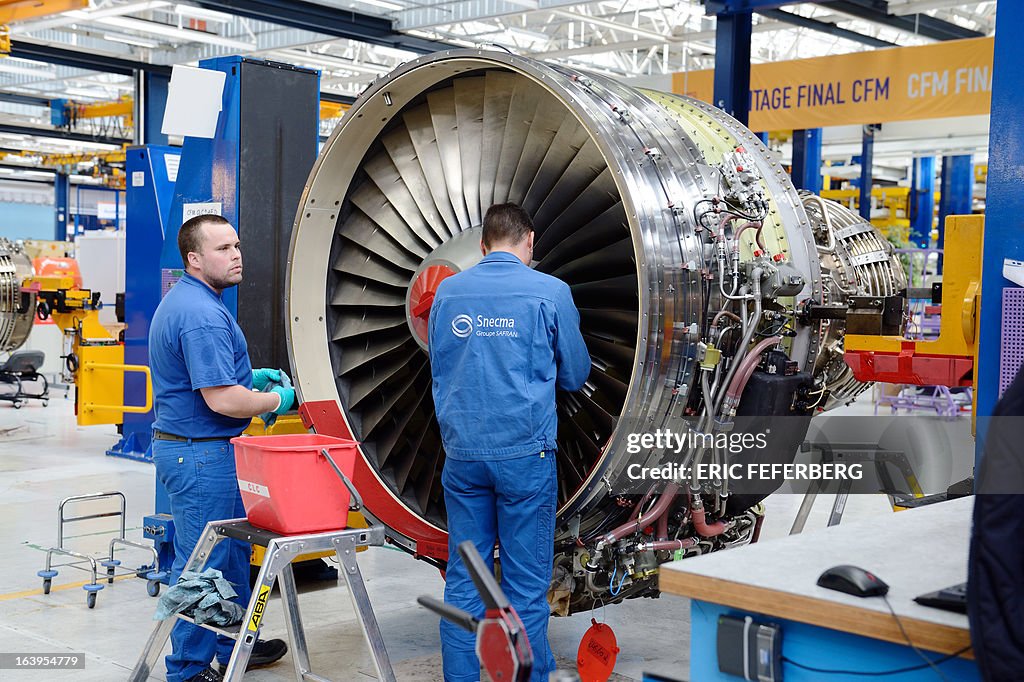 FRANCE-INDUSTRY-DEFENCE-SNECMA-SAFRAN