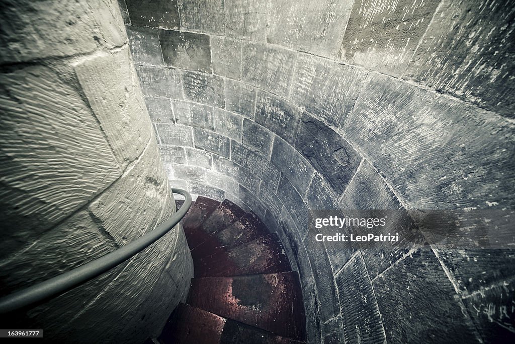 Inside Castle Ramparts Staircase Inside A Castle High-Res Stock Photo - Getty Images