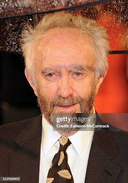 Jonathan Pryce attends the UK premiere of "G.I. Joe: Retaliation" at Empire Leicester Square on March 18, 2013 in London, England.