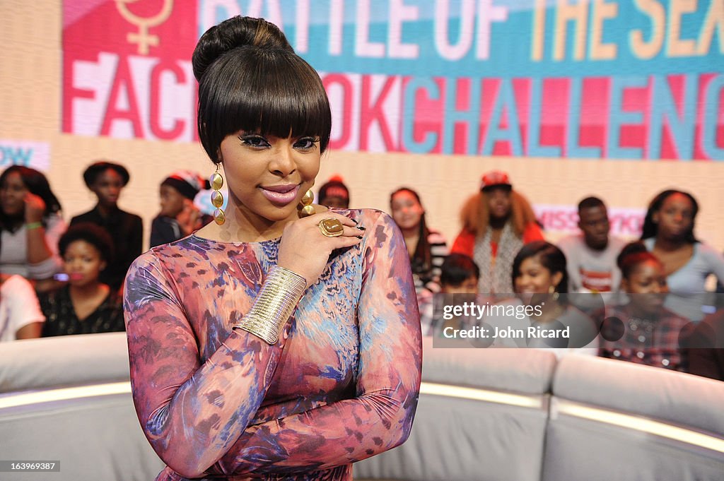 Megan Good, Mack Maine And Talib Kweli Visit BET's "106 & Park"