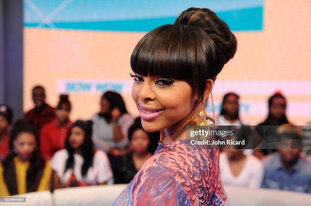 Megan Good, Mack Maine And Talib Kweli Visit BET's "106 & Park"