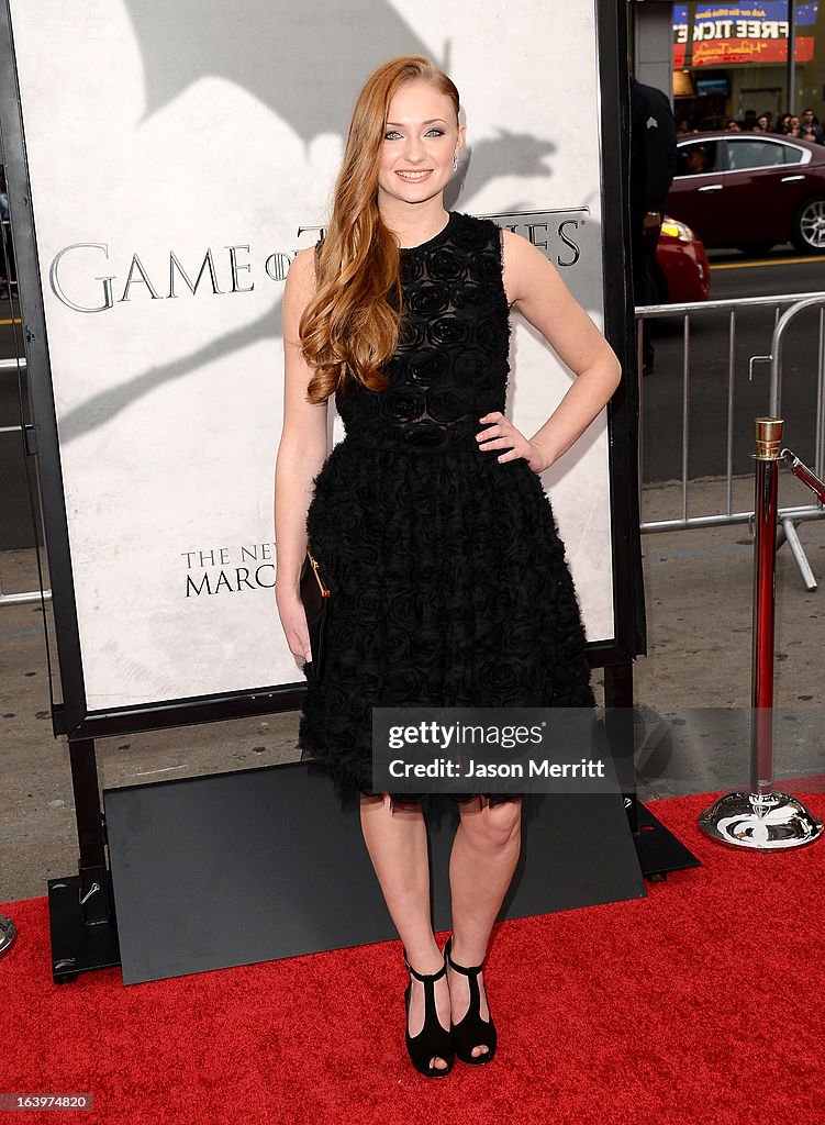 Premiere Of HBO's "Game Of Thrones" Season 3 - Arrivals