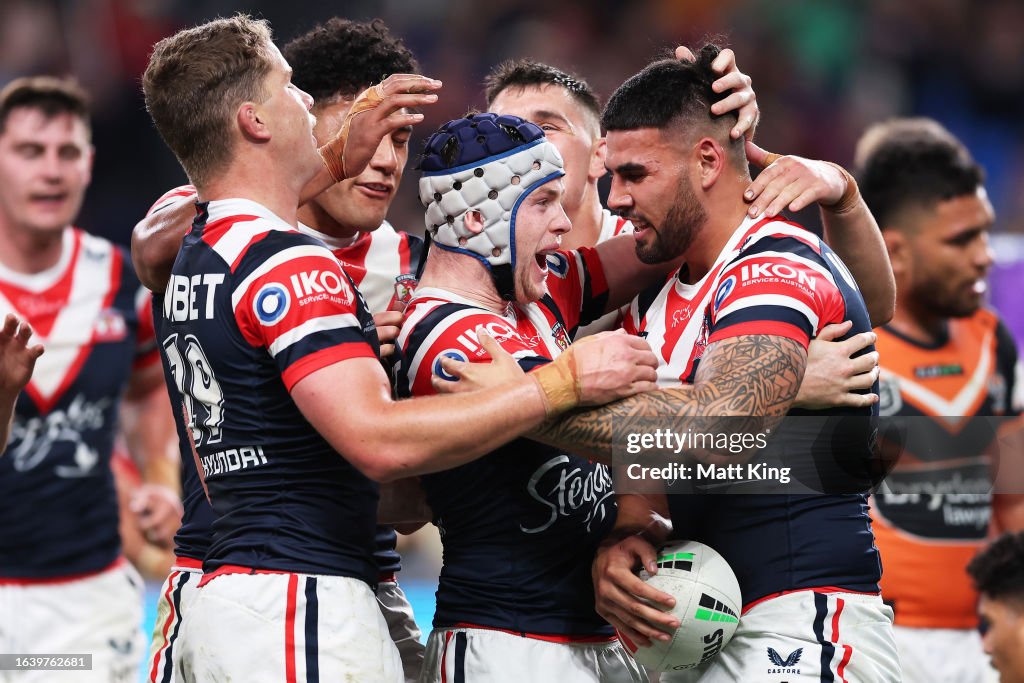 NRL Rd 26 - Roosters v Wests Tigers