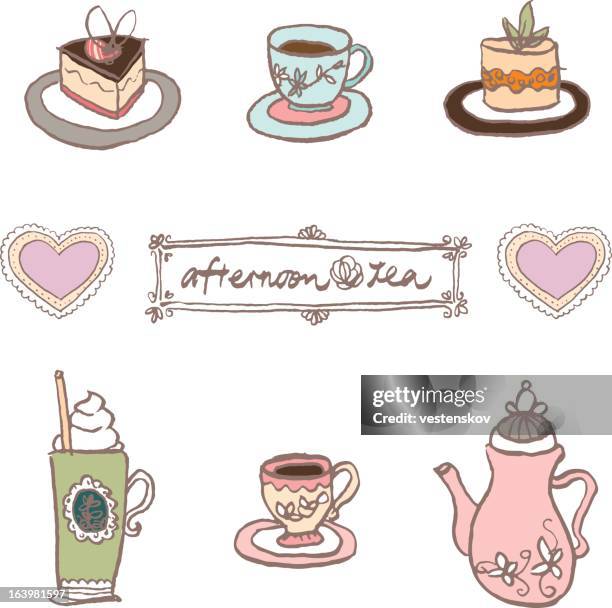 Afternoon Tea Drawing Photos and Premium High Res Pictures - Getty Images