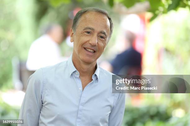 Sebastien Lifshitz attends the 'Madame Hofmann' Photocall during Day Five of the 16th Angouleme French-Speaking Film Festival on August 26, 2023 in...