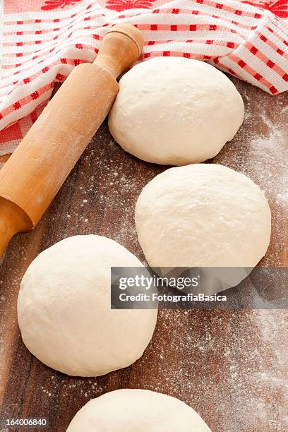 making pizza - balls stock pictures, royalty-free photos & images