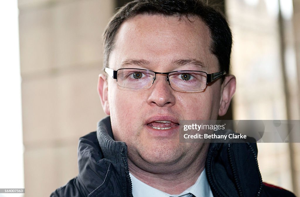 NHS Whistleblower Gary Walker Arrives To Give Evidence To The Health Select Committee