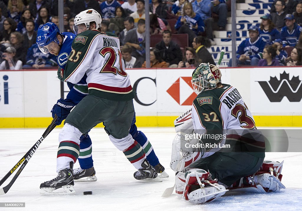 Minnesota Wild v Vancouver Canucks