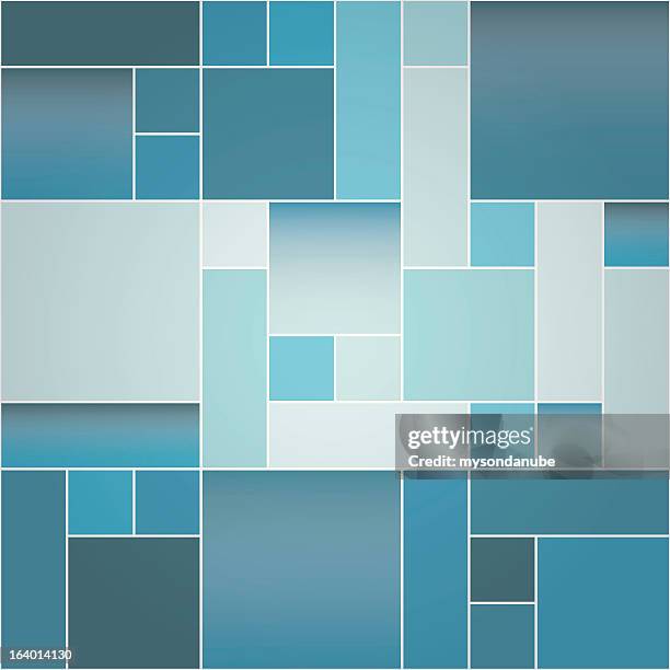 vector modern background - square pattern stock illustrations