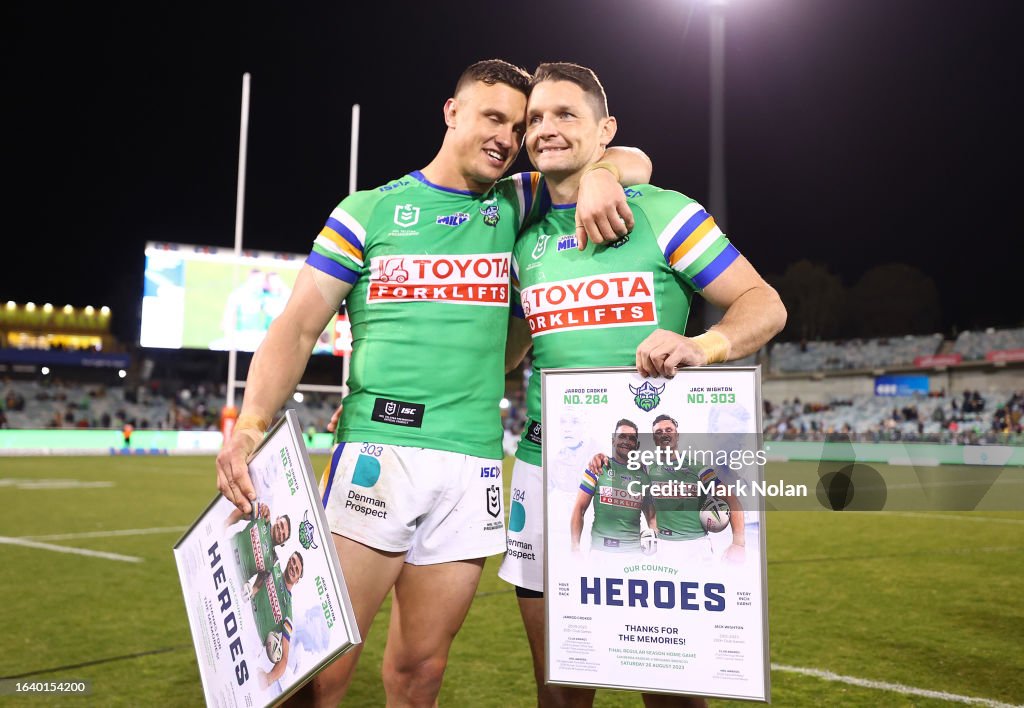 NRL Rd 26 - Raiders v Broncos