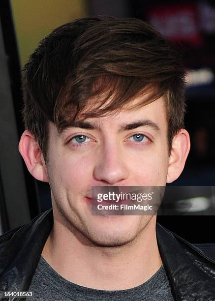 Actor Kevin McHale attends "Game Of Thrones" Los Angeles premiere presented by HBO at TCL Chinese Theatre on March 18, 2013 in Hollywood, California.