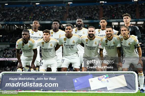Real Madrid CF v Getafe CF - LaLiga EA Sports Real Madrid CF v Getafe CF - LaLiga EA Sports