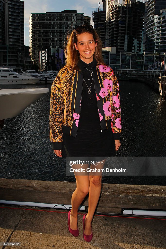 Street Style At L'Oreal Melbourne Fashion Festival