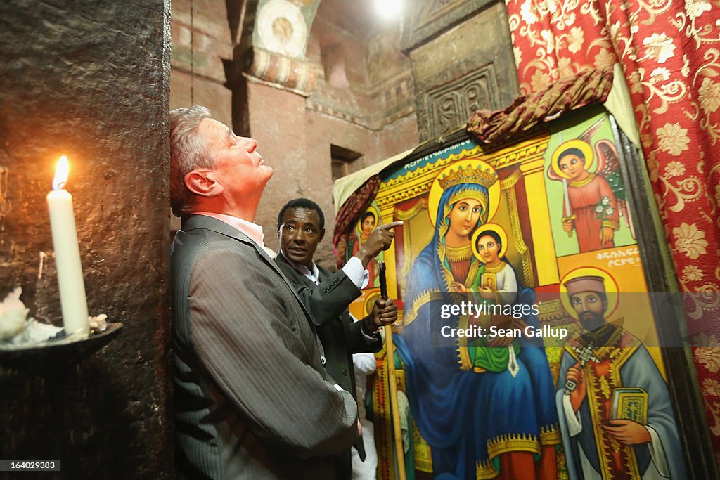 German President Gauck Visits Ethiopia