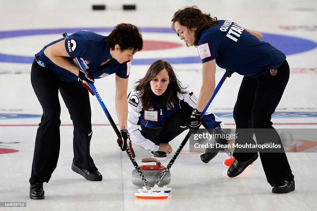 World Women's Curling Championship - Day Four