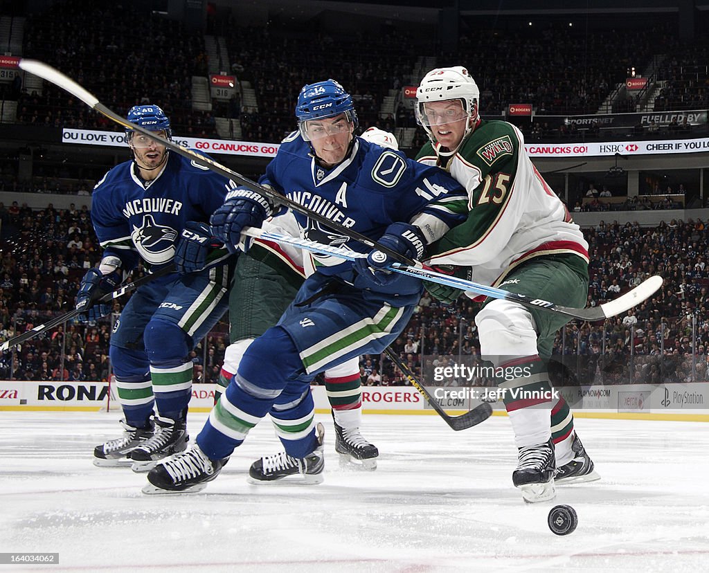 Minnesota Wild v Vancouver Canucks