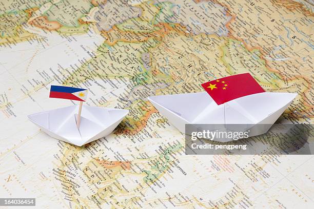 china and philippines - philippines stockfoto's en -beelden