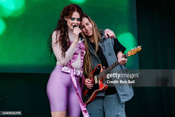 Kate Nash performs at Victorious Festival 2023 at Southsea Common on August 26, 2023 in Portsmouth, England.