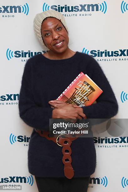 Author Ayana Mathis promotes her book "The Twelve Tribes of Hattie" at SiriusXM Studios on March 19, 2013 in New York City.