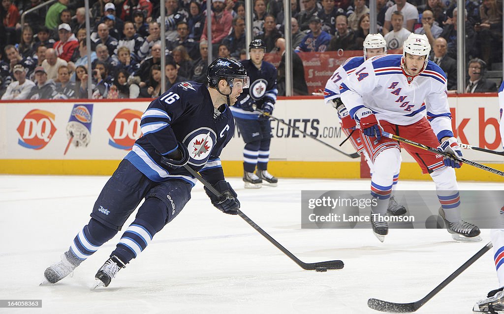 New York Rangers v Winnipeg Jets