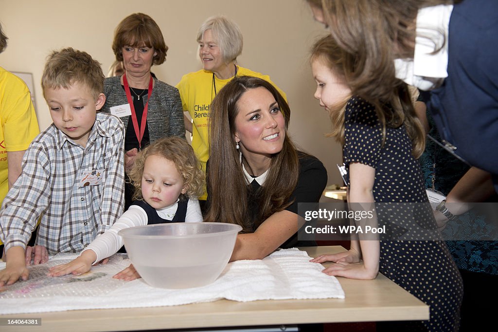 The Duke And Duchess Of Cambridge Visit Child Bereavement UK