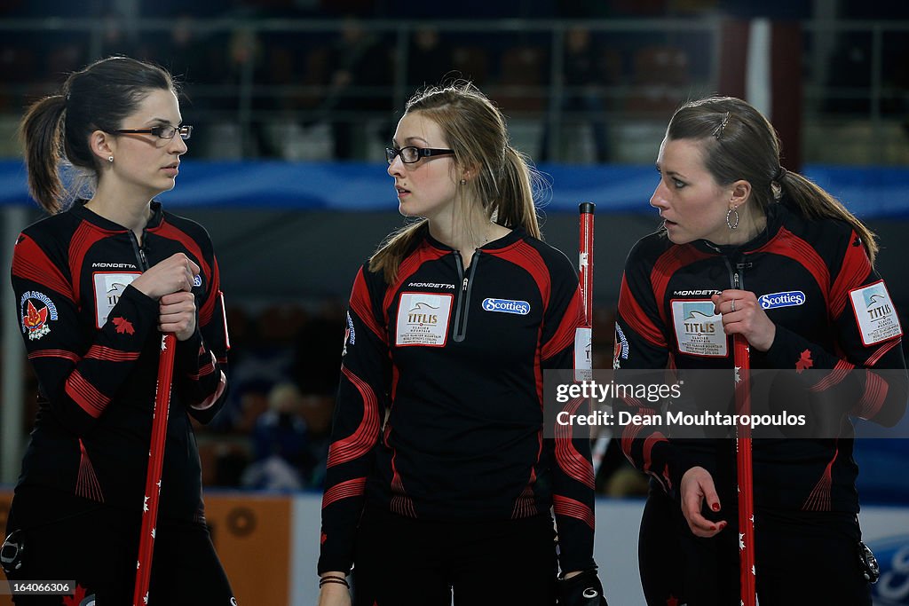 World Women's Curling Championship - Day Four