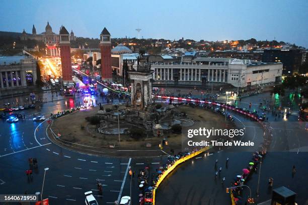 Remco Evenepoel of Belgium, Louis Vervaeke of Belgium, Mattia Cattaneo of Italy, Andrea Bagioli of Italy, Jan Hirt of Czech Republic, James Knox of...