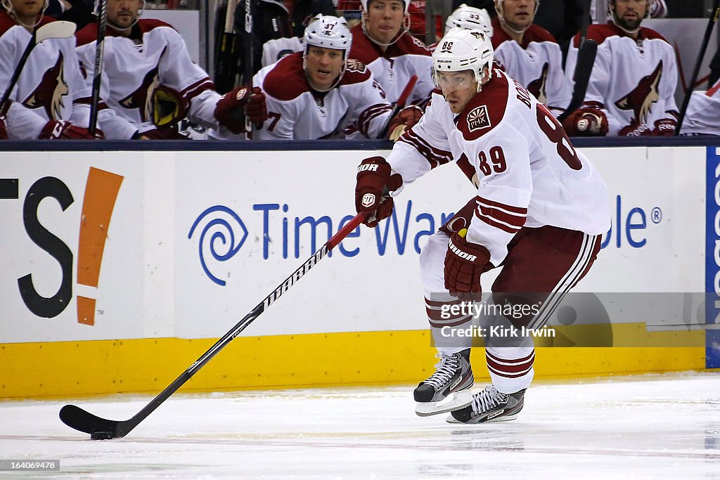 Phoenix Coyotes v Columbus Blue Jackets