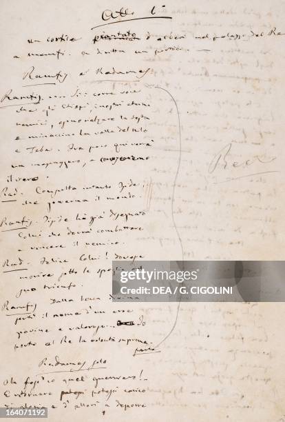 Opera Profile Notes Opera Writing Photos and Premium High Res Pictures - Getty Images