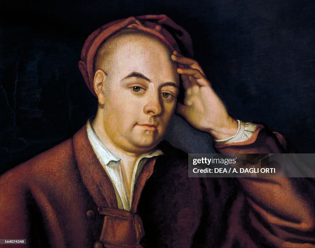 Hanndel Portrait of Georg Friedrich Handel , German composer. Painting by ...