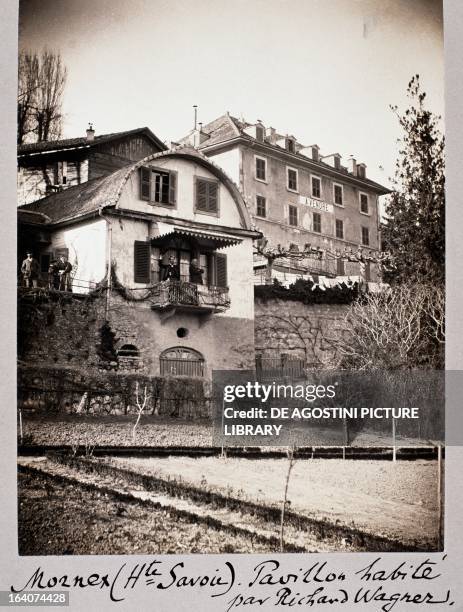 Glicini, Richard Wagner's holiday home in Mornex . France, 19th century. Paris, Bibliothèque-Musée De L'Opéra National De Paris-Garnier