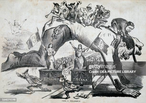 Benjamin Rendenti Large Man Small Woman Cartoon Photos and Premium High Res Pictures ...