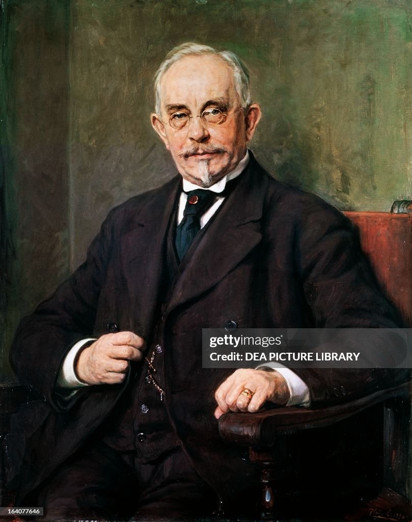 Portrait of Wilhelm Ludvig Johannsen...