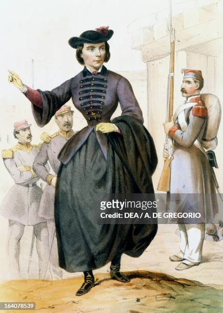 Portrait of Maria Sofia of Bavaria , queen consort of King Francis II , King of the Two Sicilies. Genoa, Museo Del Risorgimento E Istituto Mazziniano