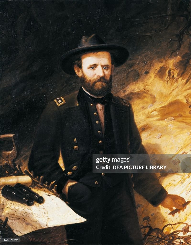Portrait of Ulysses Simpson Grant...