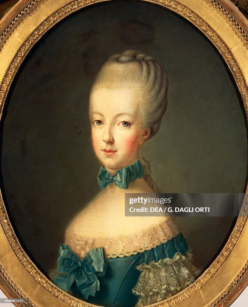 Portrait of Marie Antoinette...