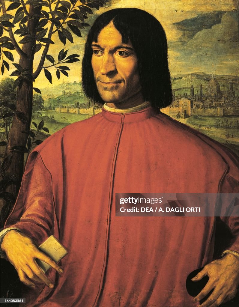 Portrait of Lorenzo de Medici...