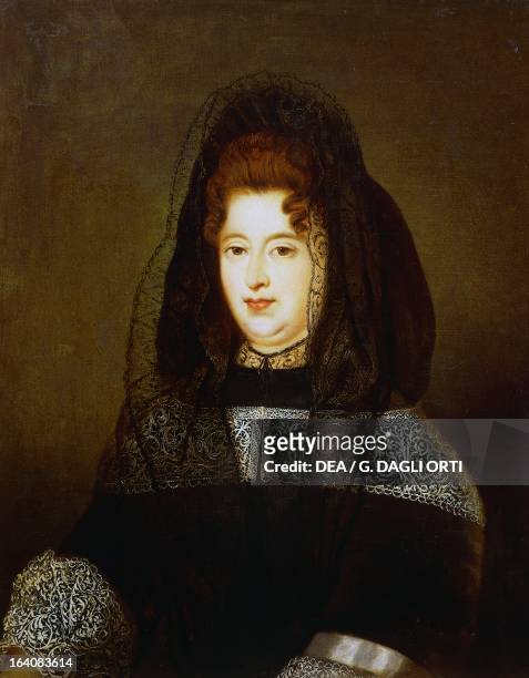 Francoise d'Aubigne, Marquise de Maintenon , morganatic wife of Louis XIV of France. Rueil-Malmaison, Musée National Du Château De Malmaison