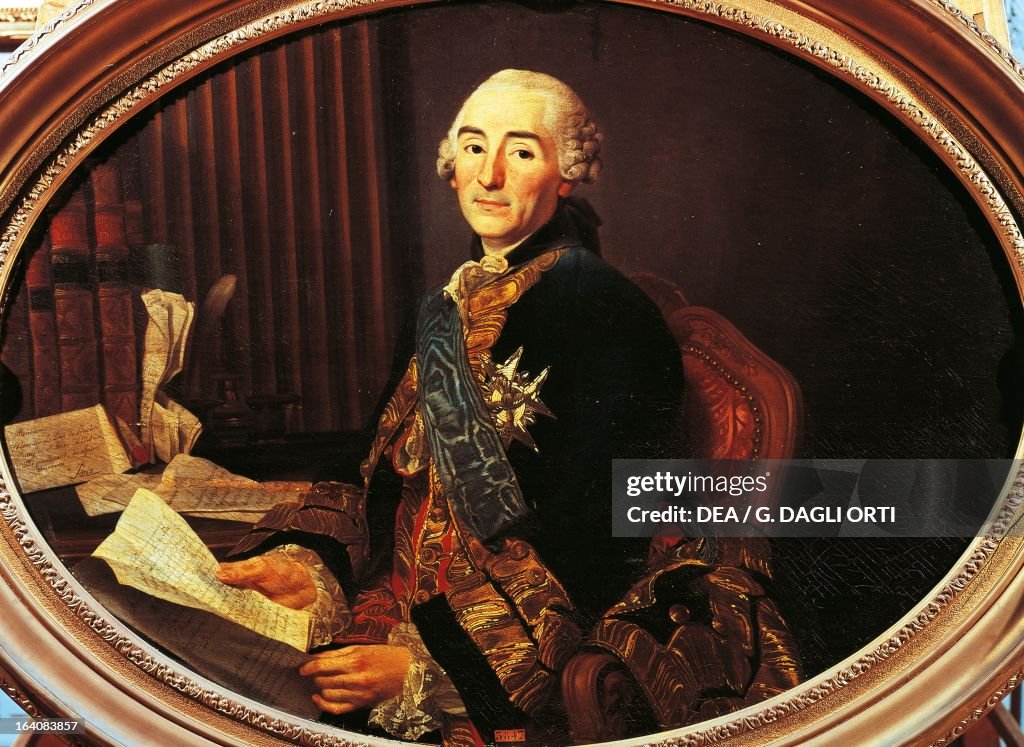 Portrait of Cesar Gabriel de Choiseul...