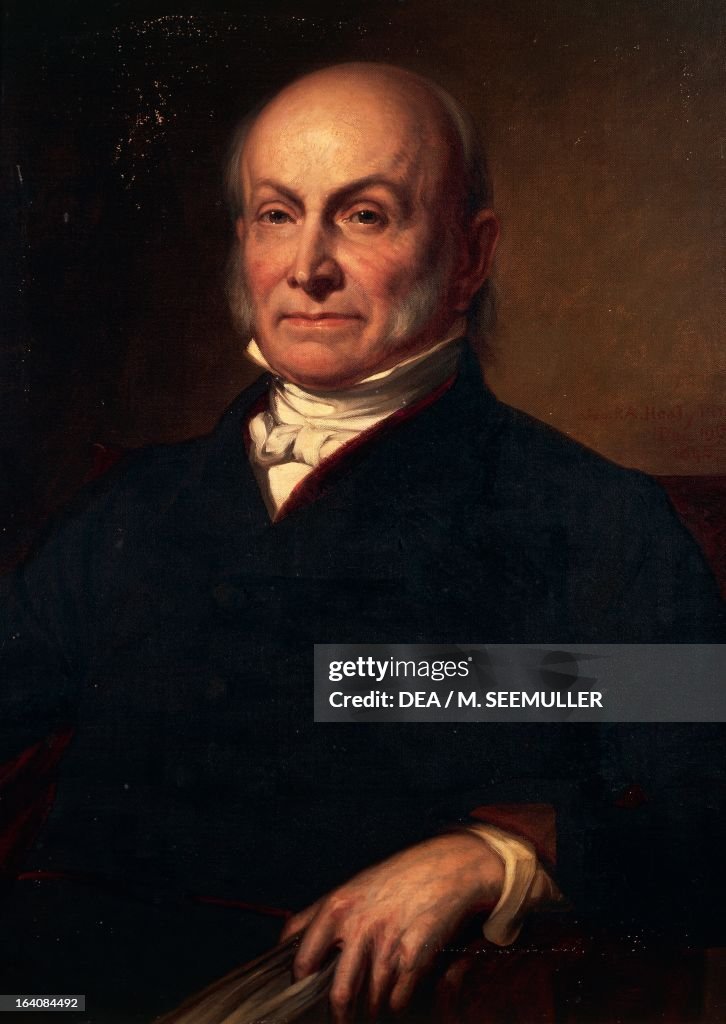 Portrait of John Quincy Adams...