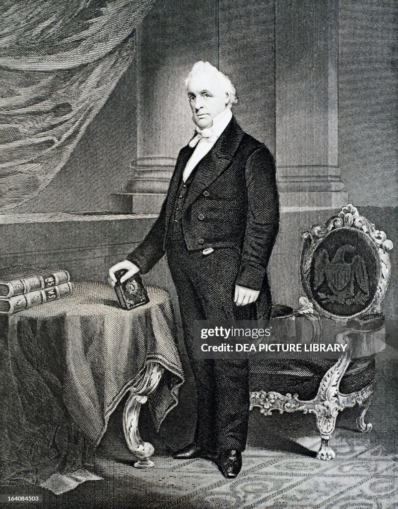 Portrait of James Buchanan...