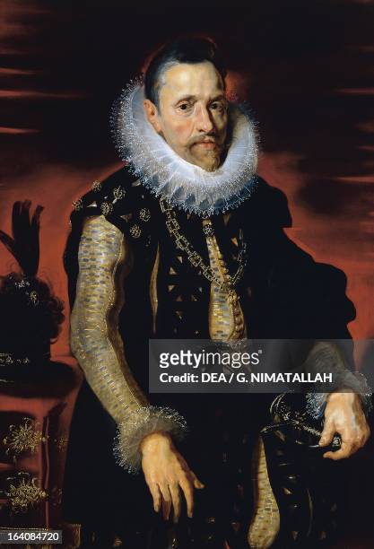 Portrait of Albert VII of Austria , Archduke of Austria. Painting by Peter Paul Rubens . Oil on canvas, 105x74 cm.