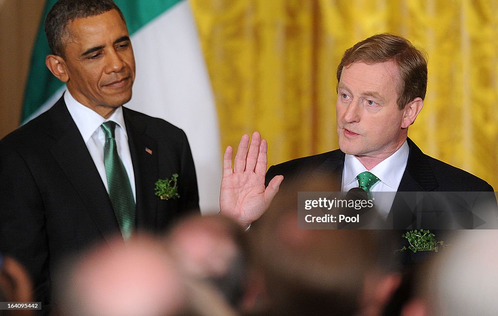 President Obama meets with Irish PM Kenny